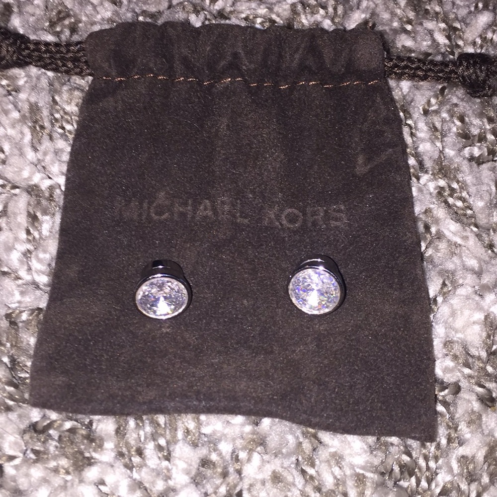 Michael Kors silver studs